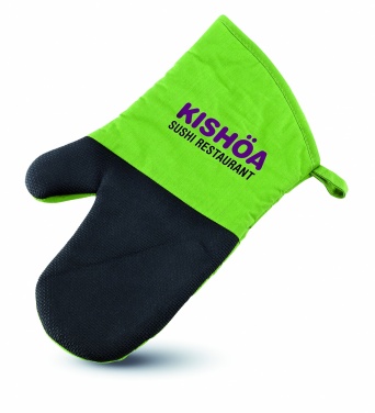 Logo trade promotional products image of: Cotton oven glove