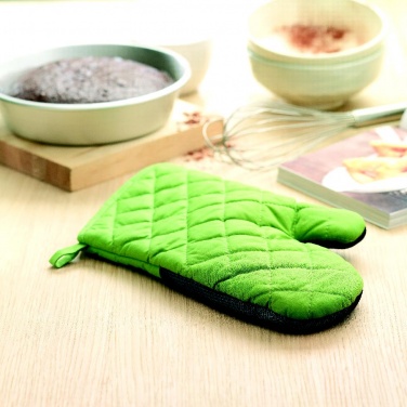 Logo trade promotional giveaways picture of: Cotton oven glove