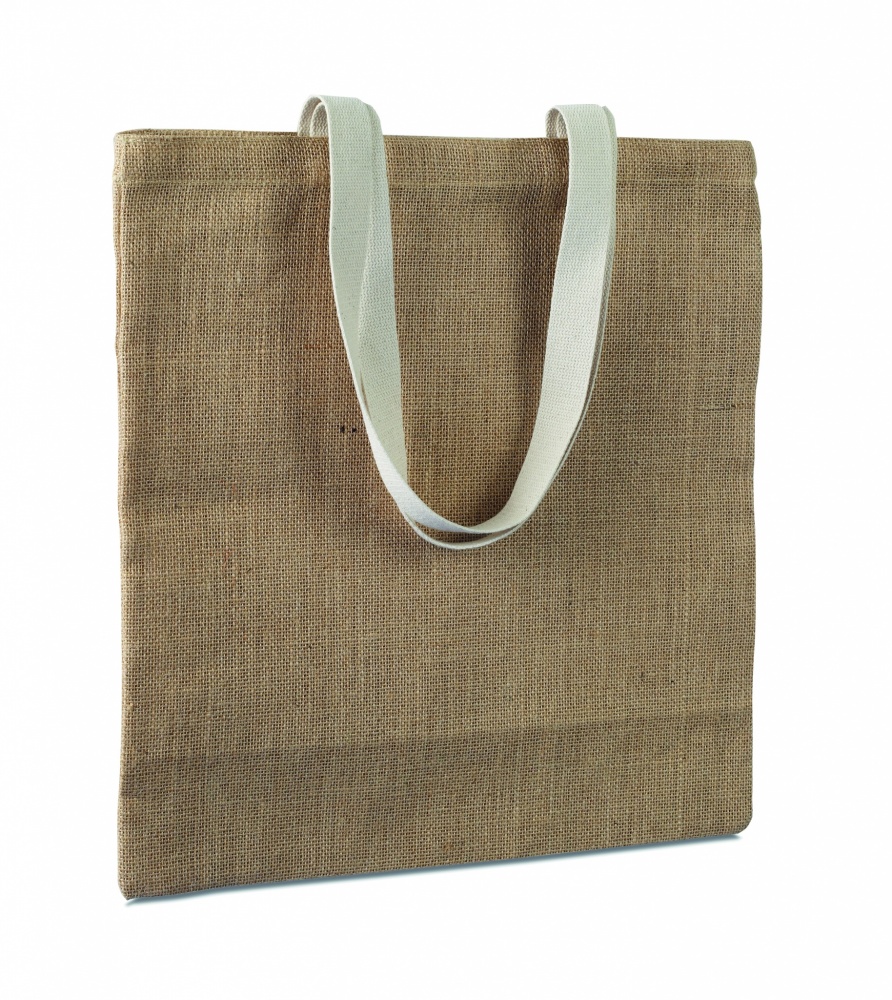 Logo trade advertising products picture of: Jute shopping bag