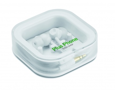 Logotrade promotional giveaway image of: Ear plug with silicone