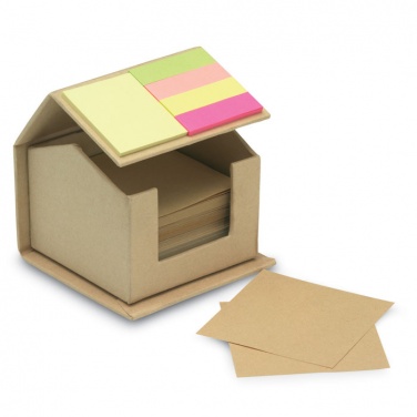 Logotrade promotional giveaway image of: Memo/sticky notes pad recycled