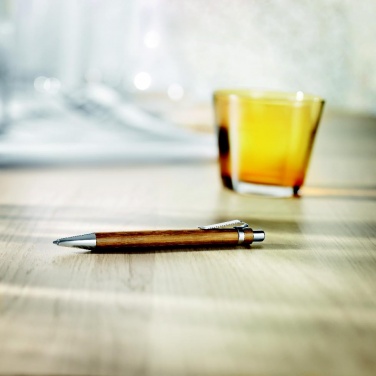 Logotrade promotional gift picture of: Bamboo automatic ball pen