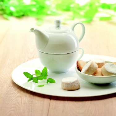 Logotrade promotional giveaway image of: Teapot and cup set 400 ml