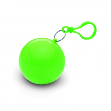 Logo trade promotional items image of: Poncho in round container
