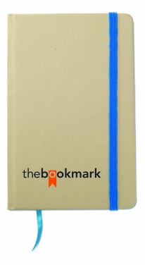 Logo trade business gift photo of: A6 recycled notebook 96 plain