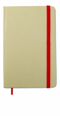 Logotrade promotional product picture of: A6 recycled notebook 96 plain