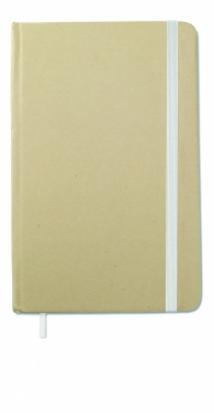 Logotrade promotional product picture of: A6 recycled notebook 96 plain