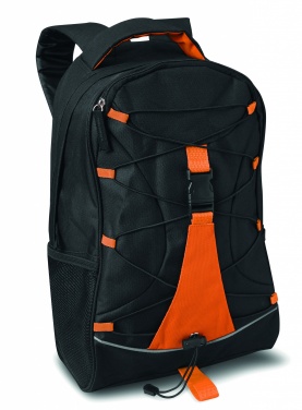 Logo trade advertising products image of: Adventure backpack