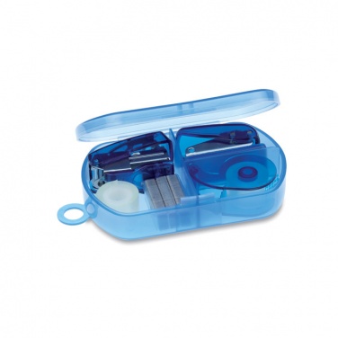 Logo trade corporate gifts picture of: Stationery set in plastic box
