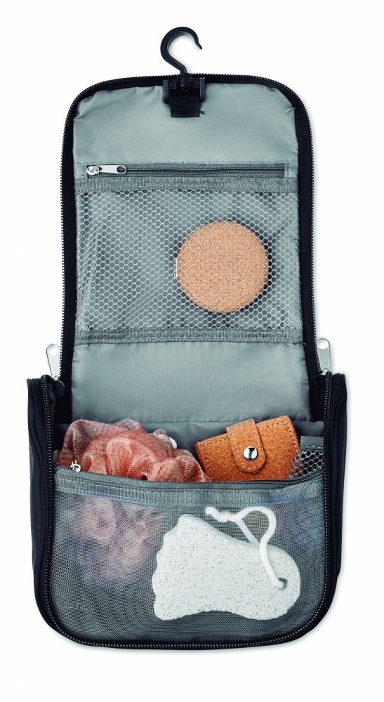 Logo trade promotional giveaway photo of: Cosmetic hanging bag