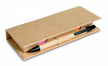 Logotrade corporate gifts photo of: Sticky memo set recycked w/pen