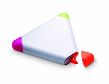 Logo trade business gift photo of: Triangular highlighter