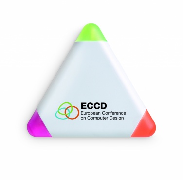 Logotrade promotional giveaway image of: Triangular highlighter
