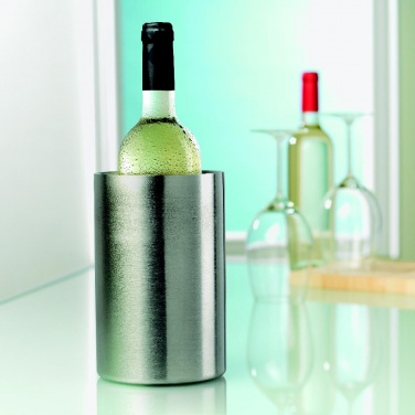 Logo trade promotional product photo of: Stainless steel bottle cooler