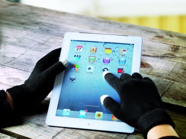 Logo trade promotional gift photo of: Tactile gloves for smartphones
