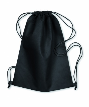 Logo trade corporate gifts image of: 80gr/m² nonwoven drawstring