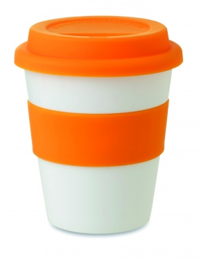 Logotrade advertising product image of: PP tumbler with silicone lid