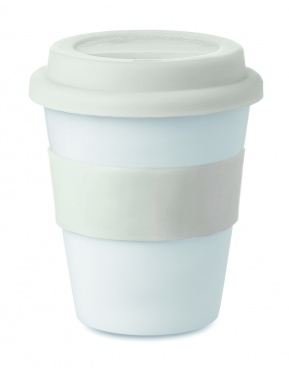 Logotrade promotional gift picture of: PP tumbler with silicone lid