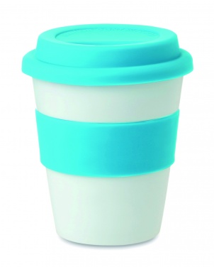 Logo trade business gift photo of: PP tumbler with silicone lid