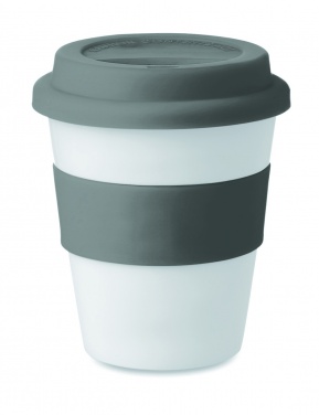 Logotrade advertising product picture of: PP tumbler with silicone lid