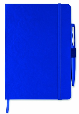 Logotrade corporate gift picture of: A5 notebook with pen 72 lined