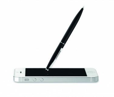 Logotrade promotional giveaway image of: Twist type pen w stylus top