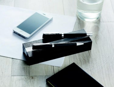 Logo trade advertising products picture of: Pen and roller in paper box