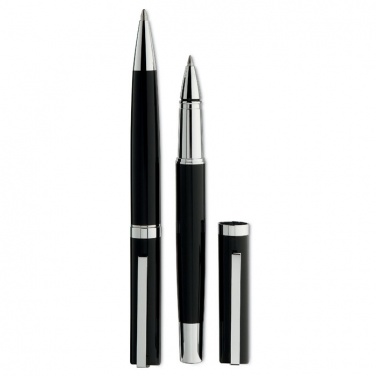 Logo trade promotional product photo of: Pen and roller in paper box