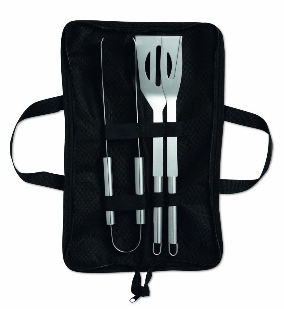 Logotrade promotional gift image of: 3 Barbecue tools in pouch