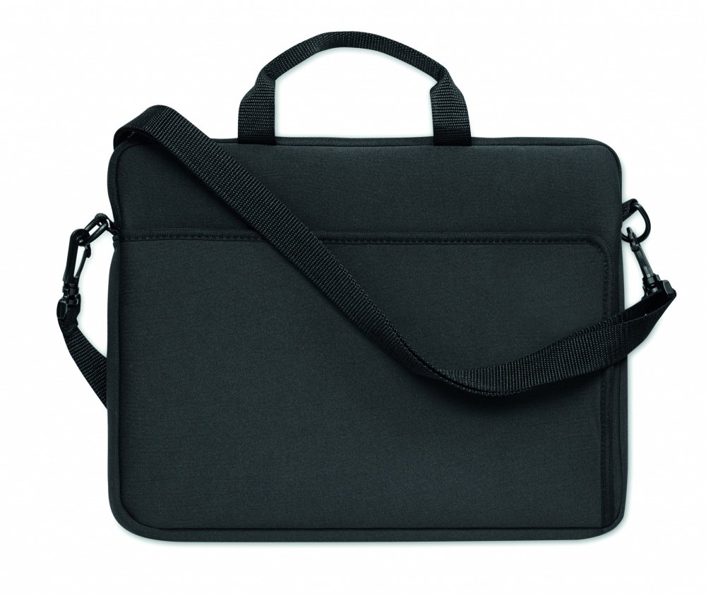 Logo trade promotional merchandise image of: Neoprene laptop pouch