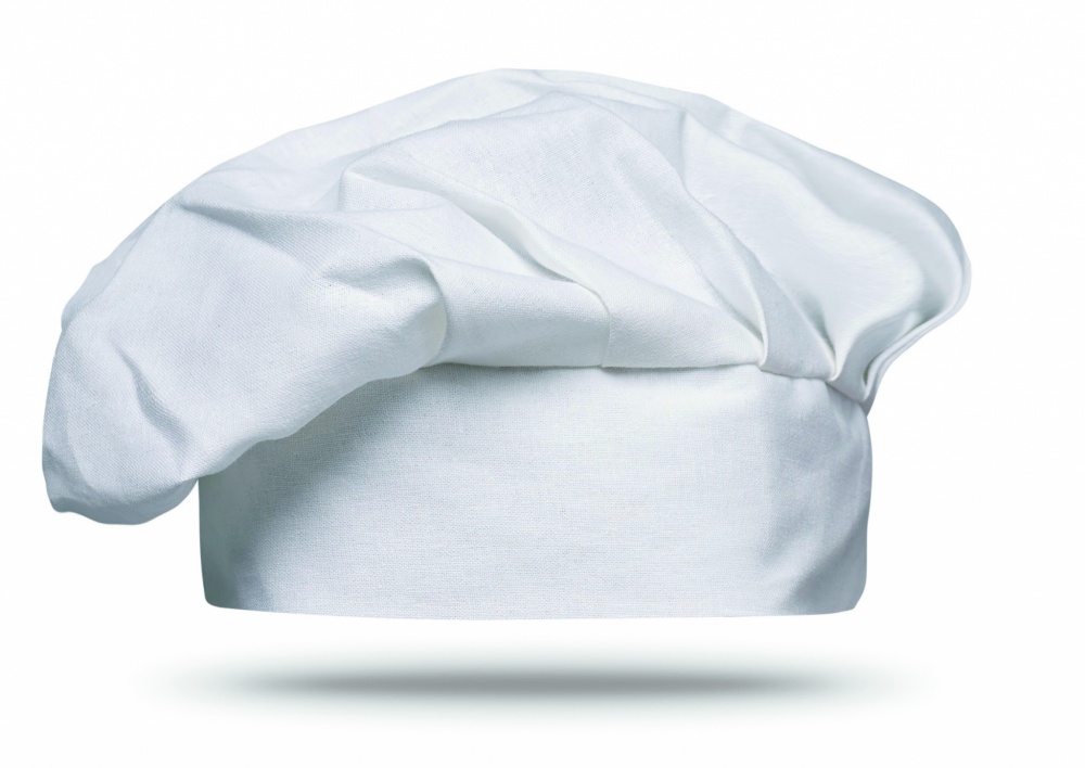 Logo trade advertising products picture of: Cotton chef hat 130 gsm