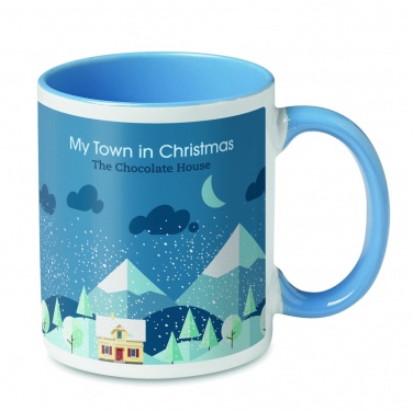 Logo trade promotional gifts image of: Coloured sublimation mug