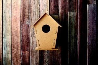 Logotrade promotional item picture of: Wooden bird house