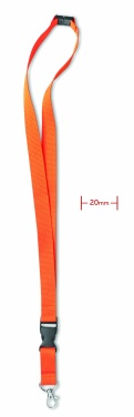 Logotrade promotional product image of: Lanyard hook and buckle 20 mm