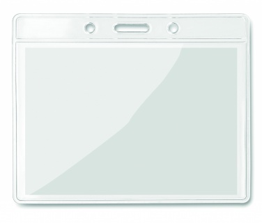 Logotrade promotional merchandise picture of: Transparent badge 10cmx8cm
