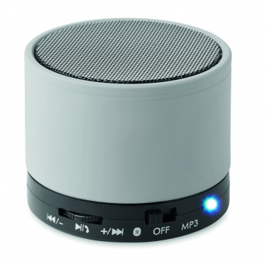 Logotrade promotional gift image of: Round wireless speaker