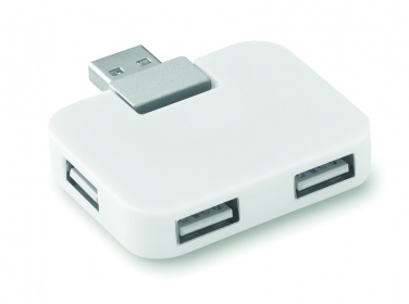 Logo trade promotional products image of: 4 port USB hub
