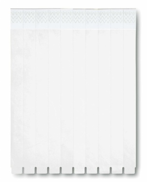 Logo trade promotional merchandise photo of: One sheet of 10 wristbands