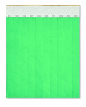 Logotrade promotional merchandise picture of: One sheet of 10 wristbands