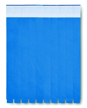 Logotrade promotional merchandise photo of: One sheet of 10 wristbands