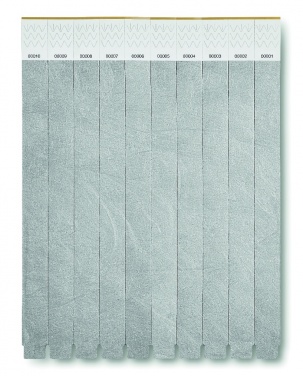 Logotrade promotional product picture of: One sheet of 10 wristbands