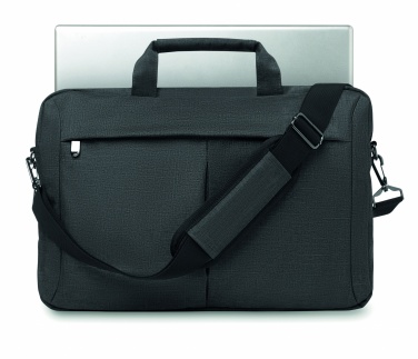 Logo trade promotional items image of: Laptopbag in 360D polyester
