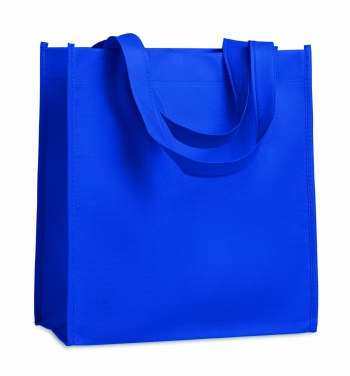 Logo trade promotional gifts image of: 80gr/m² nonwoven shopping bag