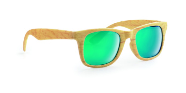 Logotrade promotional merchandise image of: Wooden look sunglasses MAARDU