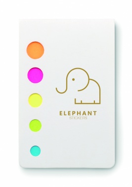 Logo trade promotional items picture of: Page markers pad