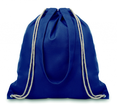 Logo trade promotional products picture of: 220gr/m² canvas 2 function bag