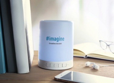 Logo trade promotional products picture of: Touch light wireless speaker