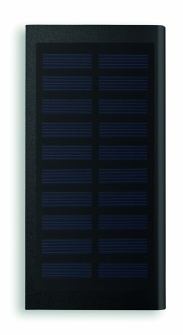 Logo trade promotional gift photo of: Solar power bank 8000 mAh