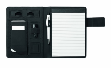 Logotrade promotional product image of: A5 folder with power bank