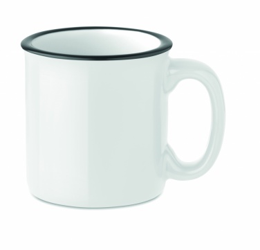 Logo trade corporate gift photo of: Ceramic vintage mug 240 ml